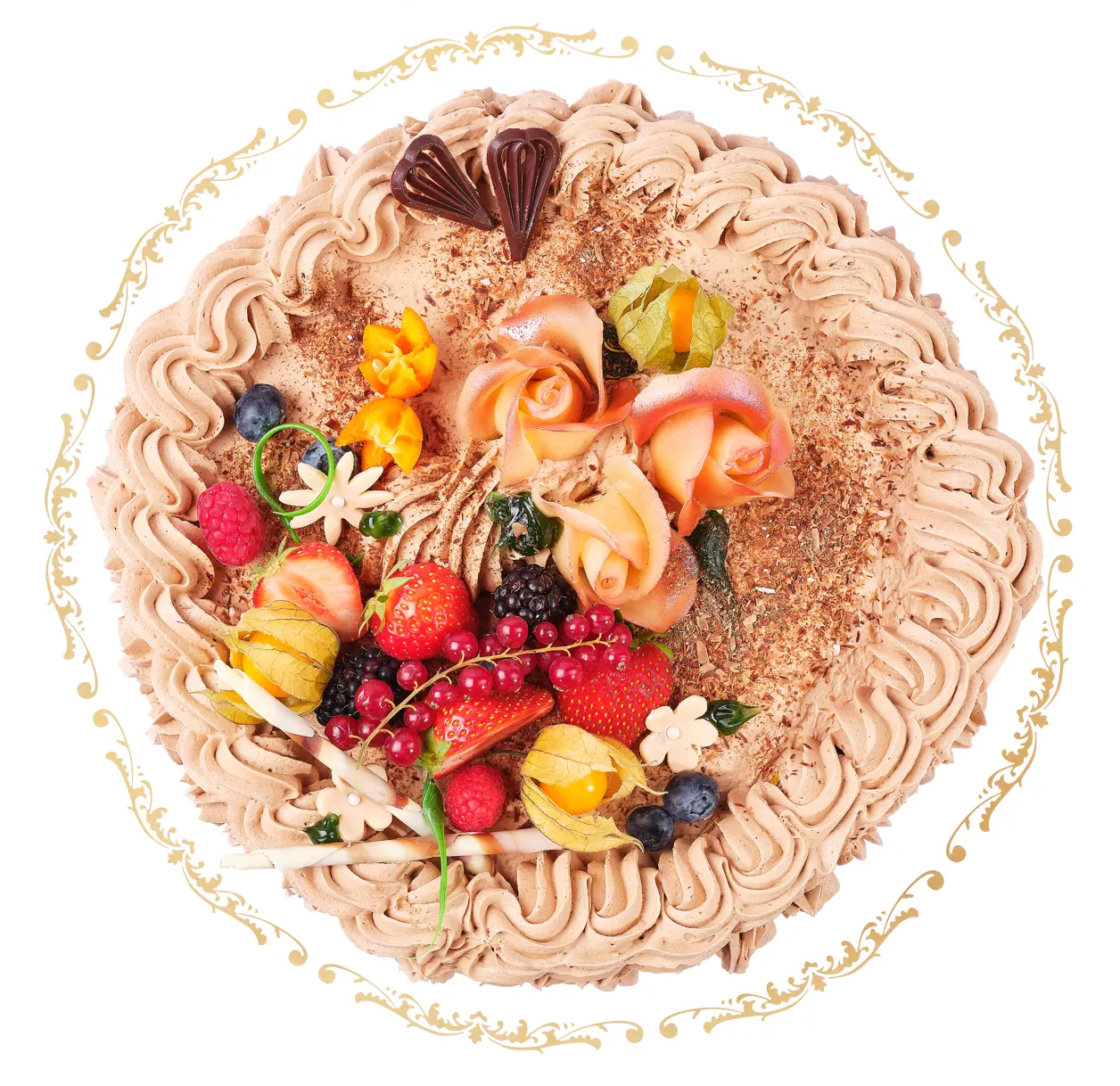 Sjokoladekake Krem Bigcatering0813